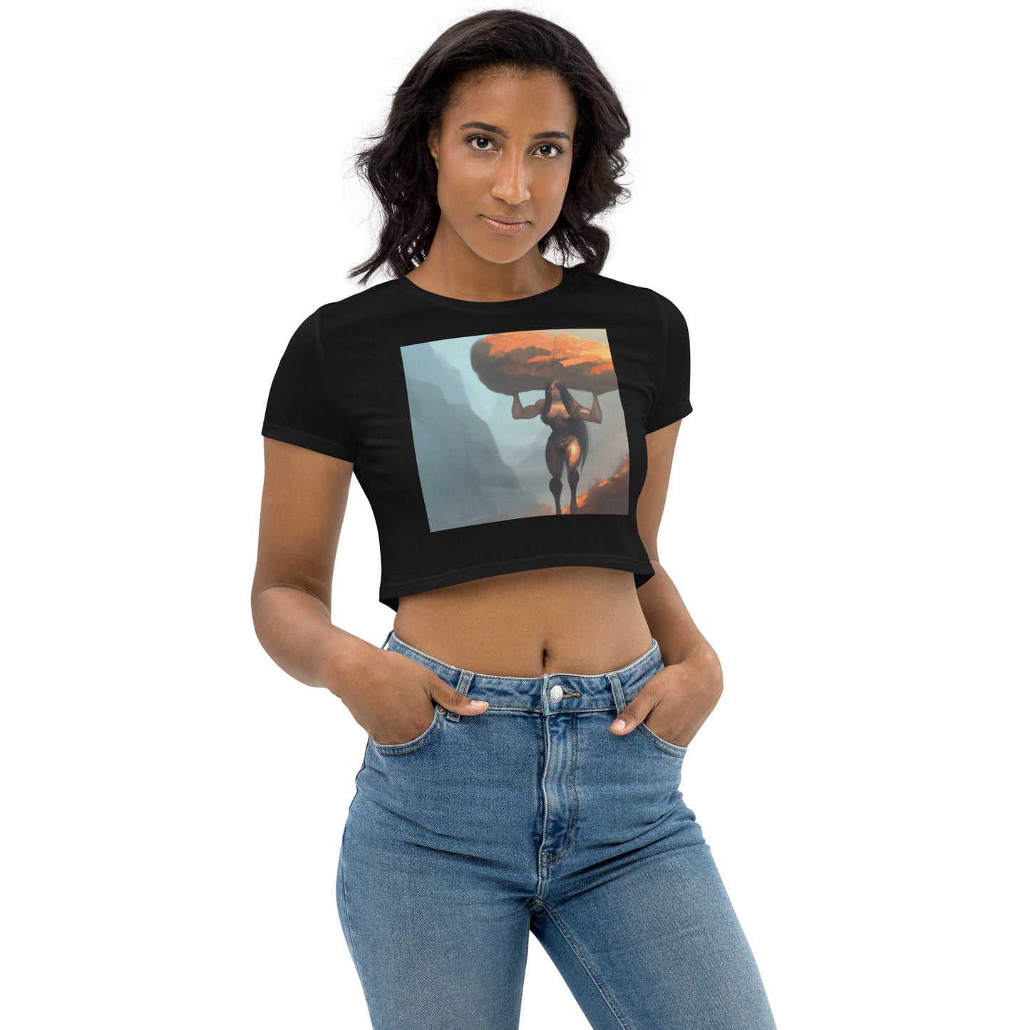 "Strength" Part 1 Crop Top