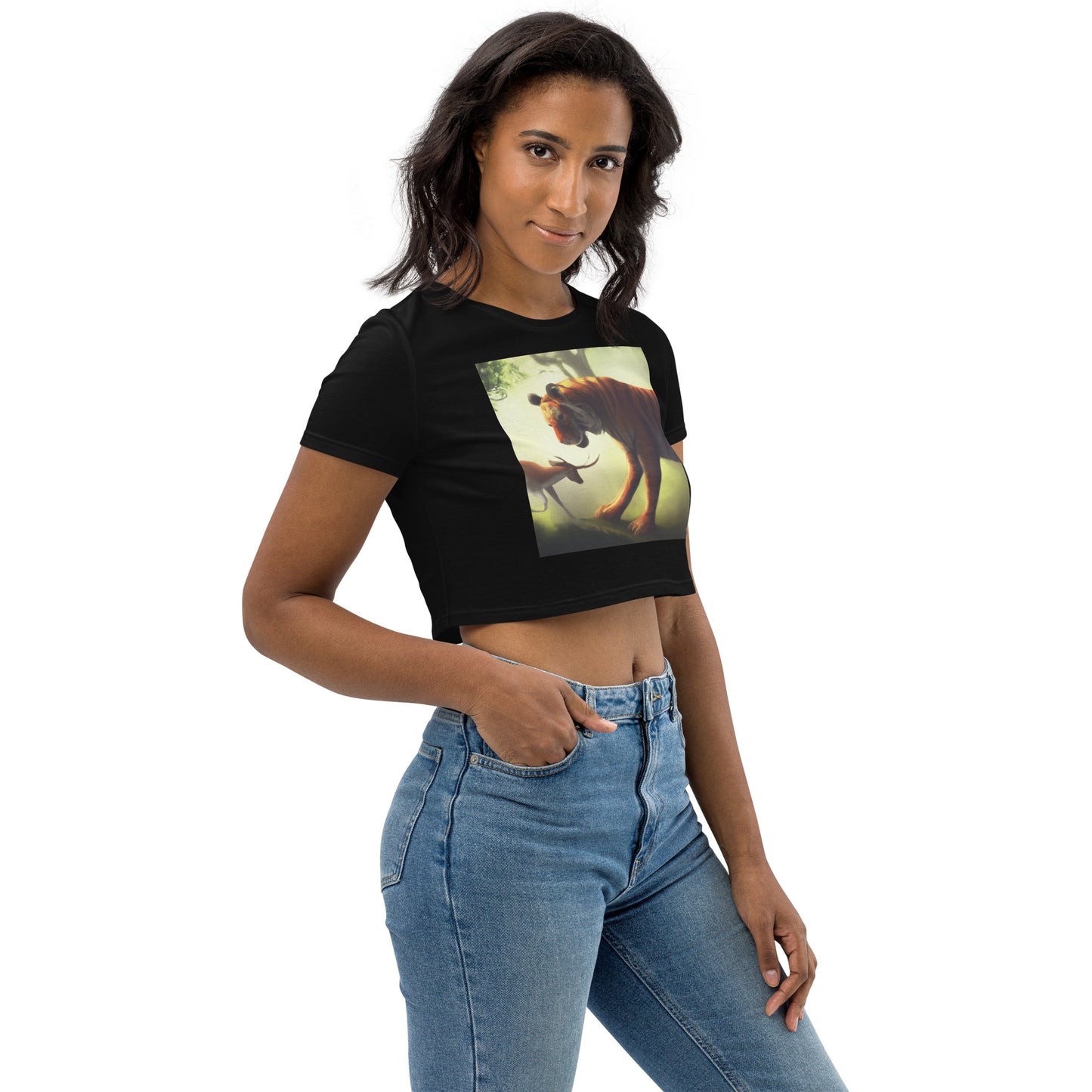 "Strength" Part 3 Crop Top