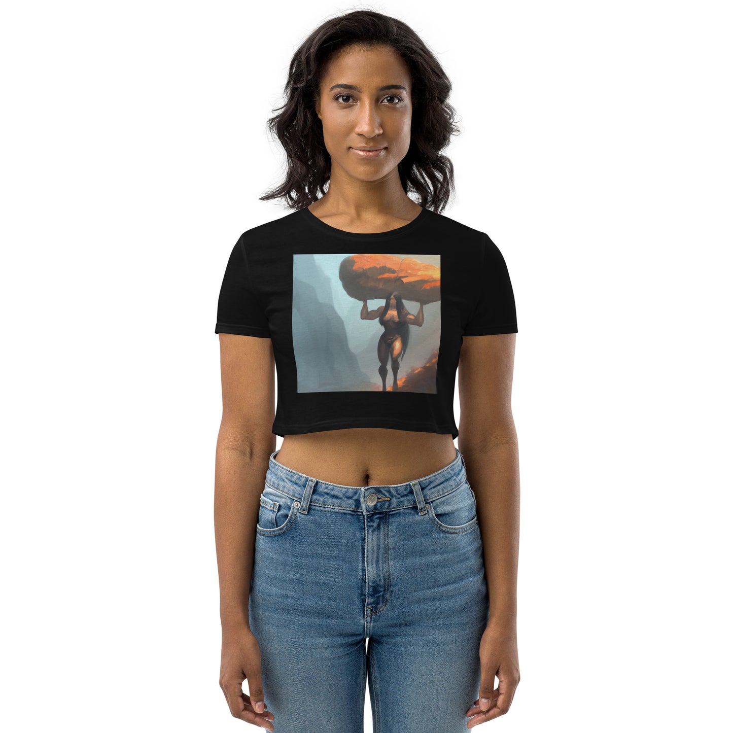 "Strength" Part 1 Crop Top