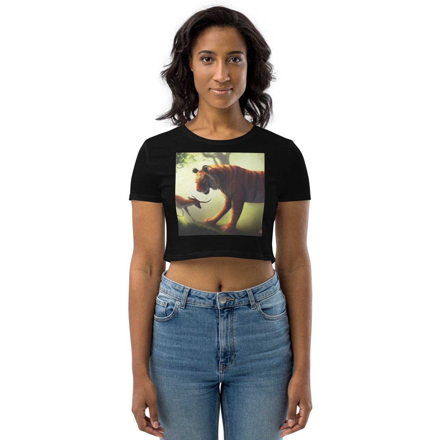 "Strength" Part 3 Crop Top