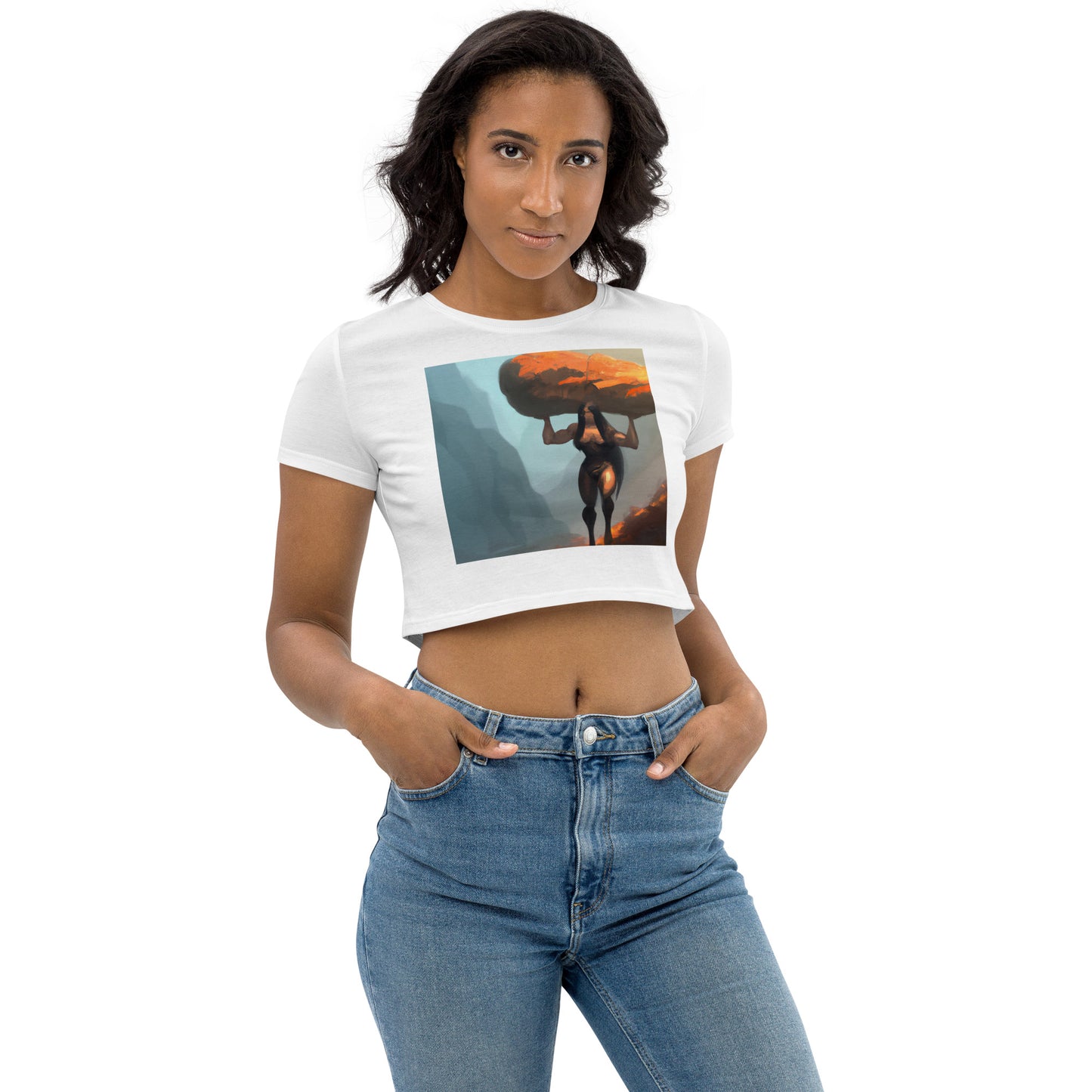"Strength" Part 1 Crop Top