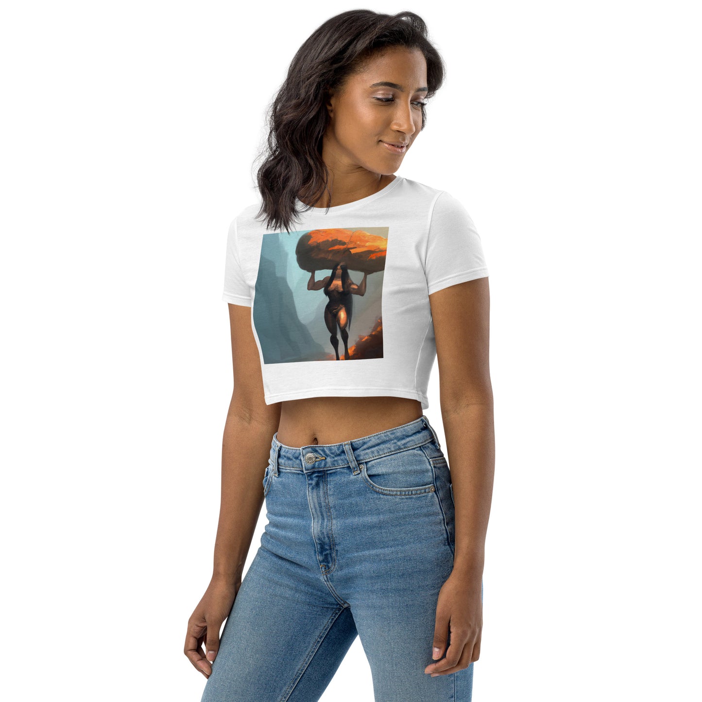 "Strength" Part 1 Crop Top
