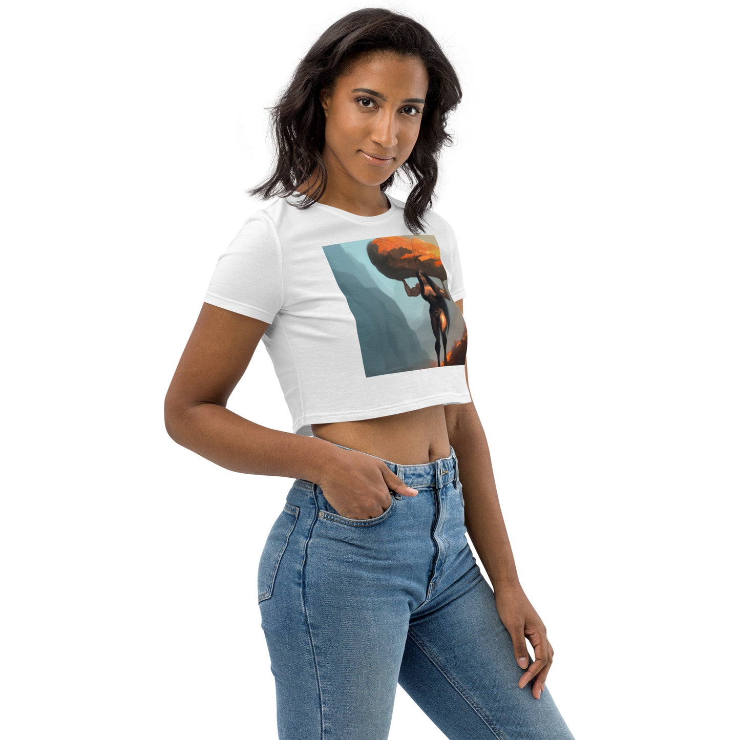 "Strength" Part 1 Crop Top