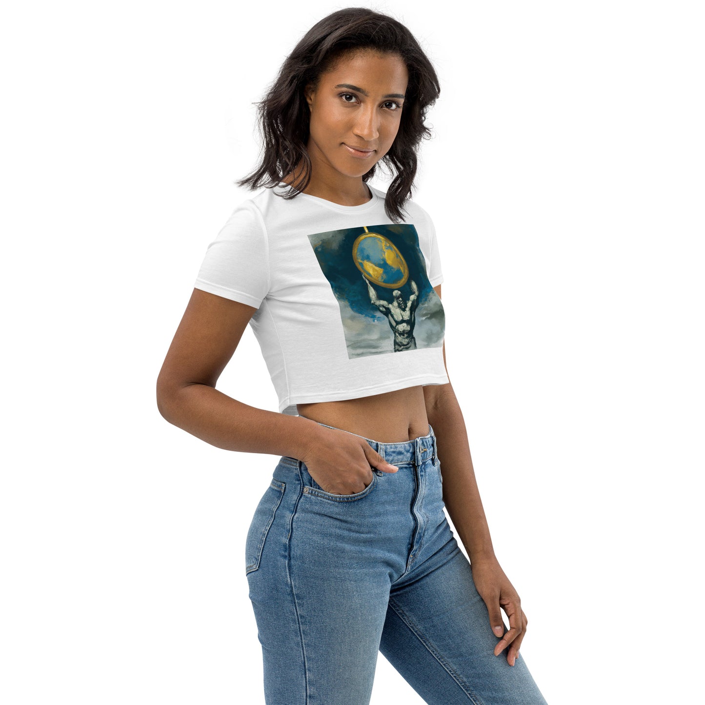"Strength" Part 2 Crop Top